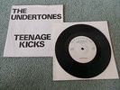 THE UNDERTONES - Teenage Kicks(UK 1978 1ST PRESS WHITE SLEEVE 7