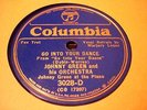 JAZZ JOHNNY GREEN ORCH Go Into Your Dance ROYAL BLUE COLUMBIA 3028