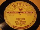 LITTLE JUNIOR'S BLUE FLAMES Feelin' Good/Fussin' & Fightin' Blues SUN 187 Clean