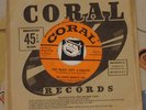 The Johnny Burnette Trio Rockabilly 45 The Train Kept A-Rollin' 1956 Coral VG-