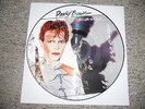 David Bowie Scary Monsters Picture Disc LP Vinyl 80's