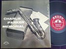 CHARLIE PARKER MEMORIAL Vol 2 First Press SAVOY MG 12009 LP DG Mono Mint