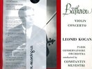 ERC005 (SAX2386) - Beethoven - Violin Concerto - Leonid KOGAN - SILVESTRI