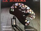 SERAFIN, TEBALDI, BERGONZI / Puccini La Bohème - Decca SXL 2170/1 WBG 2 LPs box