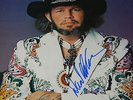 EXACT PROOF Rare DAVID ALLAN COE Signed GREATEST HITS Vinyl Album PIC PROOF
