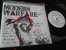 MODERN WARFARE #2 MINT KBD  RARE 1981 DIY PUNK HAND-COLORED COVER NEVER PLAYED