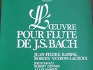 RAMPAL - VEYRON-LACROIX - JORDI SAVALL / BACH  / ERATO