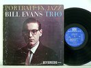 BILL EVANS Portrait RIVERSIDE RLP 12-315 Mono Microgroove 1959 Recording JAZZ