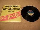 original copy of THE SEX PISTOLS LP - never mind the bollocks....A5/B5.