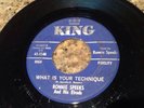 1961? Rockabilly Doo Wop 45 * RONNIE SPEEKS & His Elrods * KING 5548