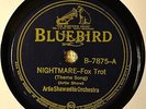 Artie Shaw Nightmare VG++ Bluebird 7875 Horror Exotica Jazz Non-Stop Flight VG