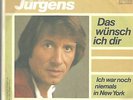 Udo Jürgens - Ich war noch niemals in New York - Rare Single