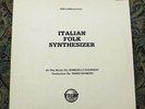 Marcello Giombini - ITALIAN FOLK SYNTHESIZER - sonorizzazione - library