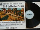Columbia SAX 2525 ED1 LP Matthew Passion Klemperer EXCELLENT