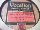 BENNY CARTER*UPTOWN RHAPSODY/ AT THE RUG CUTTERS BALL*V/G