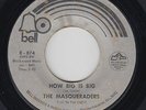 Northern Soul 45 - Masqueraders - How Big Is Big - Bell - mp3