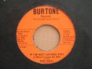 nat hall / tina ray...if i,m not loving you...b 103..burtone..ex....l