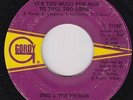 Sweet Soul/Funk 45 - Eric & The Vikings - It's Too Much For Man - Gordy - mp3