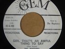 THE NEPTUNES   GIRL THAT'S AN AWFUL THING    HEAR  NORTHERN SOUL 45 GEM