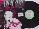 Exploited - On Stage LP ORIGINAL 1984 JAPAN PRESS Discharge Varukers Anti Pasti