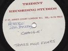 RARE TEARS FOR FEARS - TRIDENT ACETATE - 