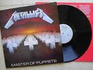 LP ORIGINAL METALLICA 'MASTER OF PUPPETS' New Electric Way France 1986
