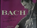 WESTMINSTER WL 5217  Ed. 1953, ANTONIO JANIGRO: BACH CELLO SUITE NO. 1 & NO. 3