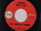 LORDS OF LONDON: Broken Heart C.o.d. / Sit Down Dance 45 Rock & Pop