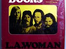 THE DOORS L.A.WOMAN RARE ORIG '71 ELEKTRA LP w/DIE-CUT COVER IN SHRINK w/STICKER