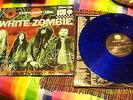 RARE WHITE ZOMBIE ASTRO CREEP ROB RECORD ALBUM LP USED COLOR VINYL BLUE OOP