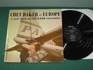 Chet Baker in Europe Jazz Tour of NATO LP Pacific Jazz PJ-1218 DG MONO VG-VG+