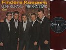 CLIFF RICHARD - THE SHADOWS / FINDERS KEEPERS JAPAN DIFF COVER RED WAX LP