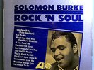 SOLOMON BURKE ROCK'N'SOUL INSANELY RARE SEALED ORIG '65 ATLANTIC LP SOUL CLASSIC