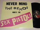 SEX PISTOLS RARE LTD EDT LP NEVER PLAYED NEVER MIND THE DEMOS PUNK CLASH DAMNED