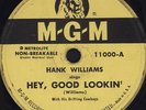 78 RPM C&W HANK WILLIAMS 