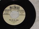 45 record Deluxe DJ White #6146 JOE BENSON Rock And Roll Jungle / Somebody Told