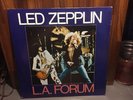 LED Zeppelin LA FORUM LZ1234 RARE LIVE DOG AND GUN INNER LABEL NM