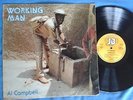 AL CAMPBELL WORKING MAN   ROOTS DUB LP   JB MUSIC   OG PRESS RARE REGGAE JAMAICA