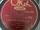 Okeh 8526 TEXAS ALEXANDER Range In My Kitchen/FARM HAND BLUES Lonnie Johnson