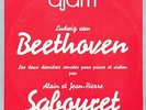 Sabouret ( loewenguth member ) - BEETHOVEN sonatas - Rare private - NM  lp