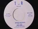 DON JOBE & GHOSTERS: Going To Have A Party / Brand New Ways 45 Rockabilly