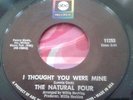 Rare Orig Northern Soul 45 The Natural Four I Thought You Were Mine ABC LISTEN