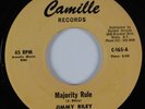 Reggae 45 JIMMY RILEY Majority Rule CAMILLE HEAR VG++