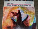 BELA BARTOK MUSIC FOR STRINGS PERCUSSION CELESTA LP REINER RCA LSC 2374 NRMT/MT