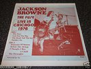 JACKSON BROWNE The Fuse: Live Chicago1976 LP Nitty Gritty Dirt Band NICO Country
