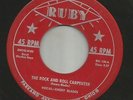 ROCKABILLY - EMERY BLADES-  ROCK & ROLL CARPENTER  -HEAR BOTH- 1957 OHIO RUBY