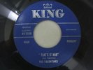 The Valentines / THAT'S IT MAN original 45 new breed popcorn R&B rockabilly