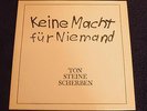 TON STEINE SCHERBEN 2 x LP FOC KEINE MACHT DAVID VOLKSMUND DVP 007 GERMANY