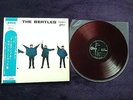 THE BEATLES / HELP  / JAPAN RED WAX VINYL LP + OBI COMPLETE OP 7387