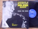 Jacques & Micheline Pelzer Quartet LP Song for Rene Modal Free Jazz NM Great